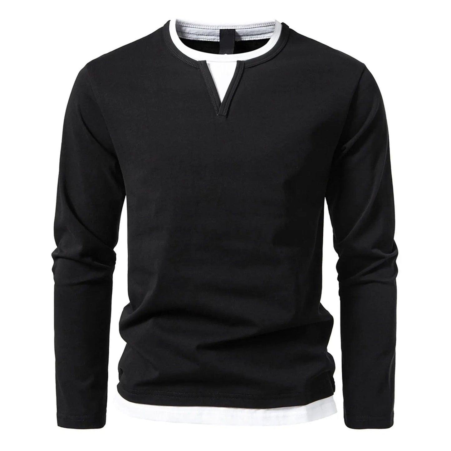 Elio Classic Long‑Sleeve Tee