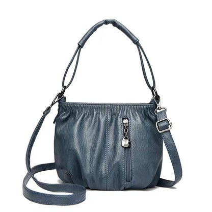 Sofia Leather Bucket Bag