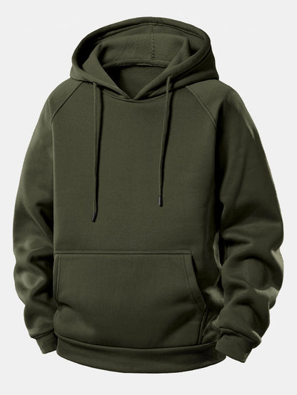 Basic Raglan Hoodies & Jogger Pants