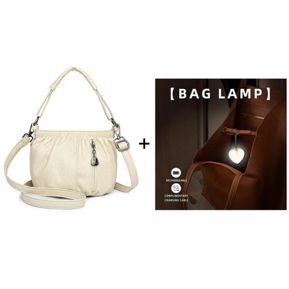 Sofia Leather Bucket Bag