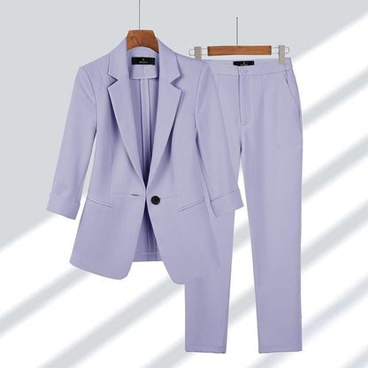 Veronica Elegant Tailored Suit Set