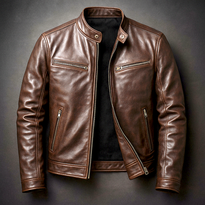 Rovello Vintage Leather Jacket