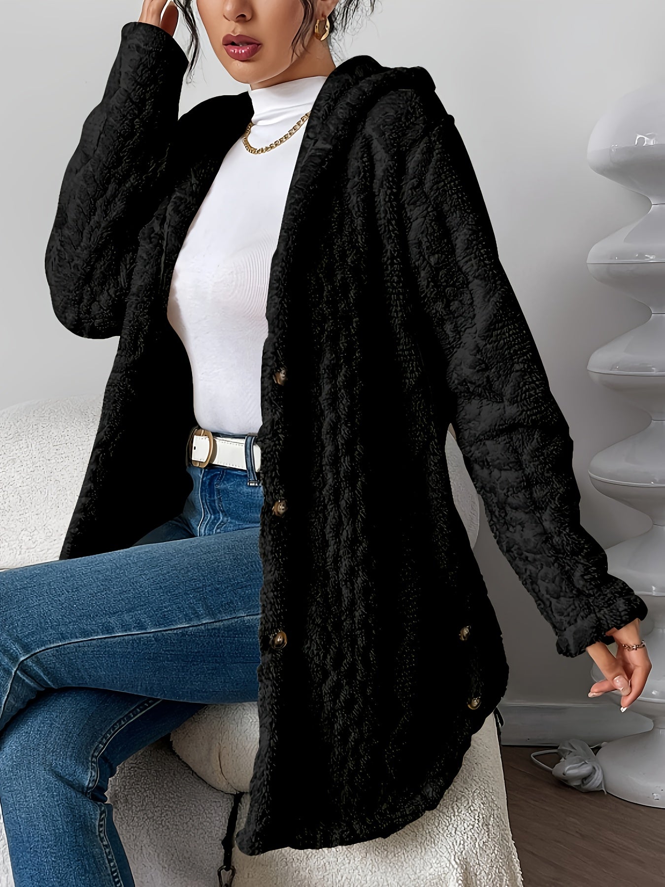 Sorella Cozy Fleece Cardigan