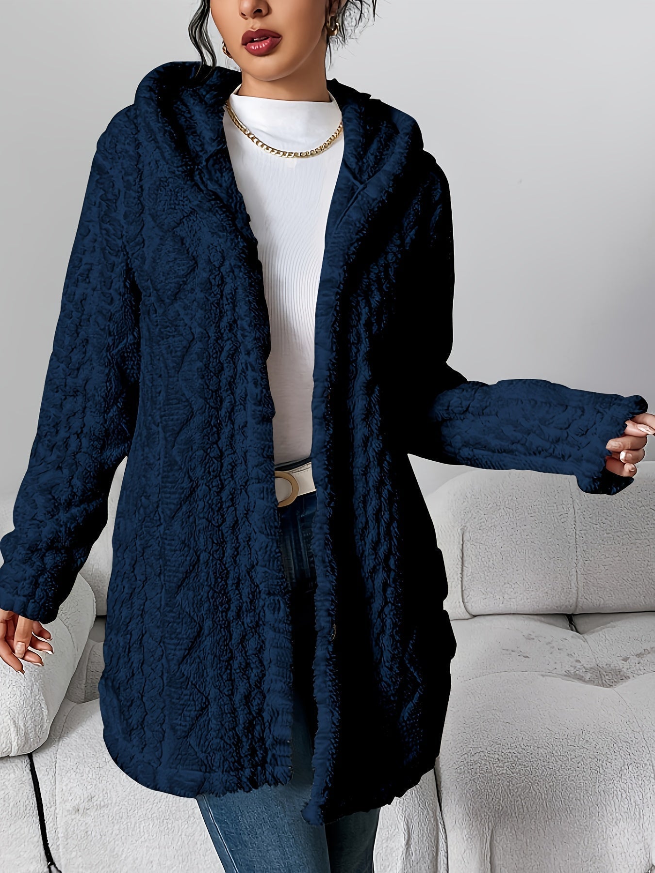 Sorella Cozy Fleece Cardigan