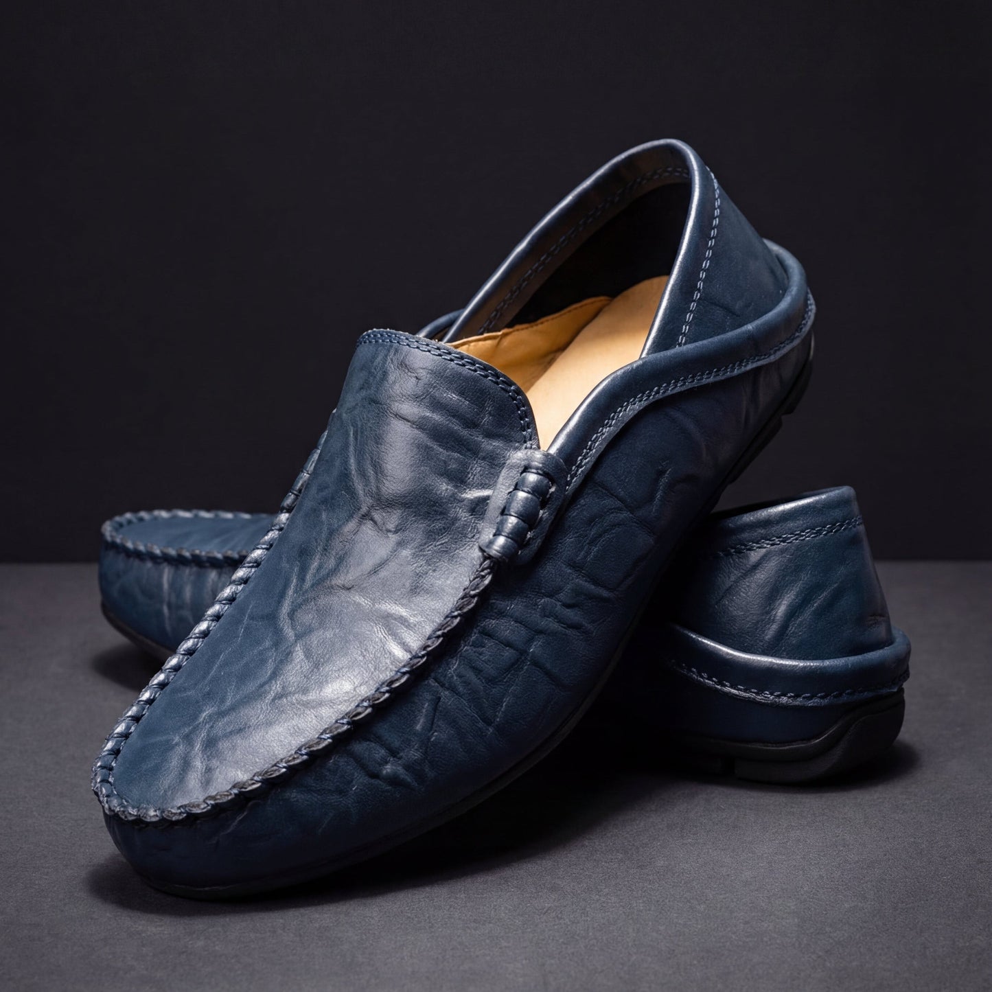 VELTORA LEATHER LOAFERS