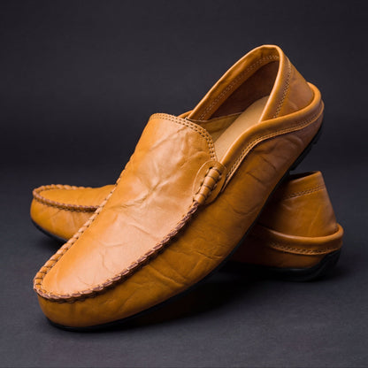 VELTORA LEATHER LOAFERS