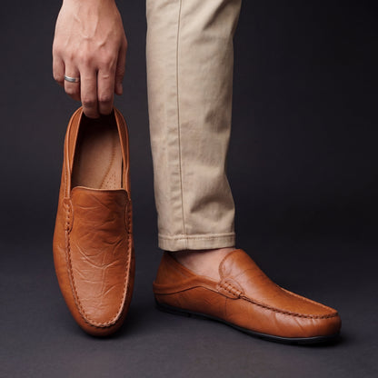VELTORA LEATHER LOAFERS