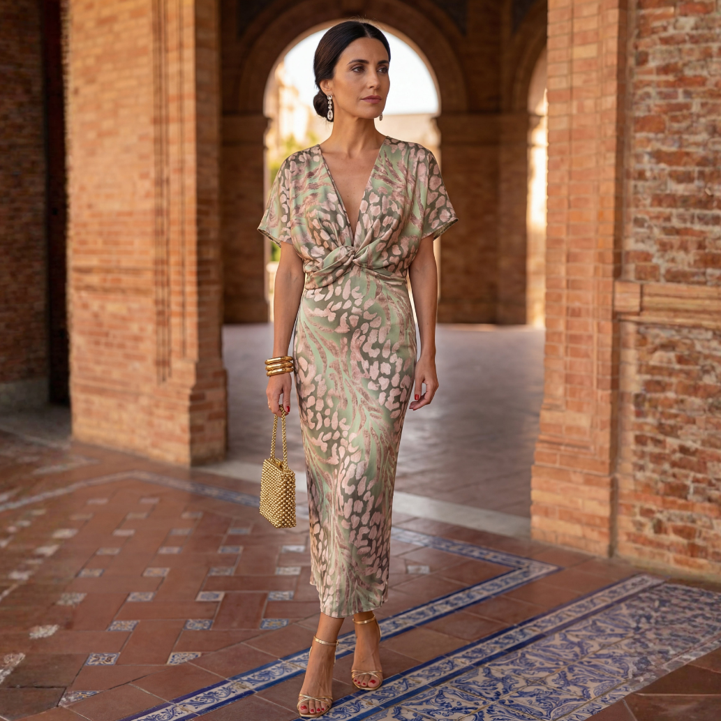 CALANDRA SPRING FLOW DRESS