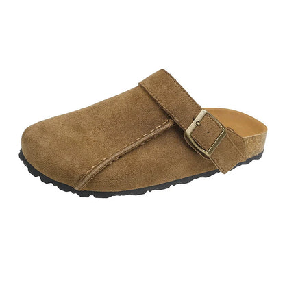 LUTRIO – PREMIUM SUEDE CONTOURED CLOGS
