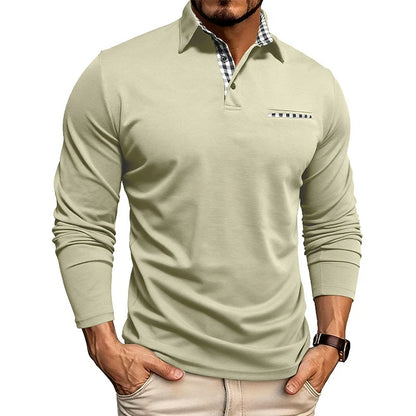 AERON BREATHABLE LONG-SLEEVE POLO SHIRT