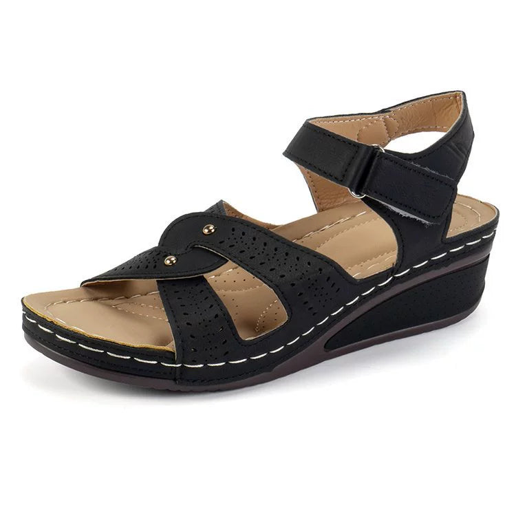 ZARESSA PLATFORM WEDGE SANDALS