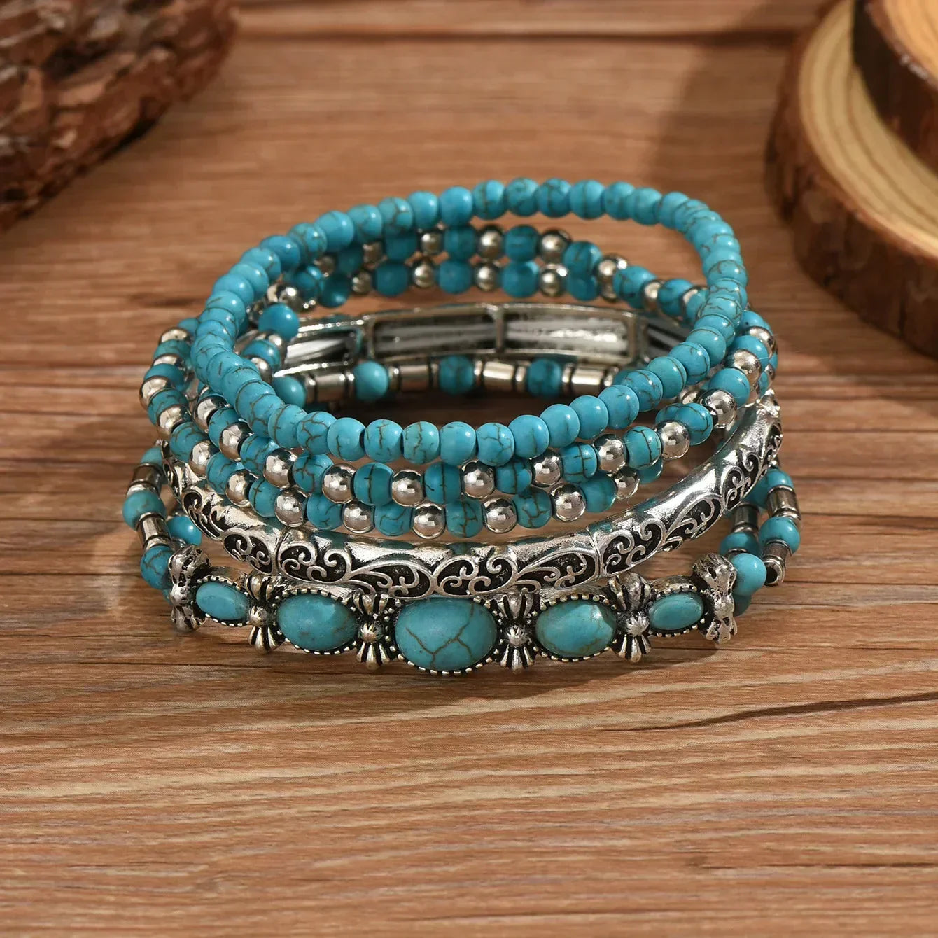 TURQUESA MULTI-LAYER BRACELET