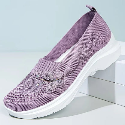 VELMORA BUTTERFLY EMBROIDERED LOAFERS