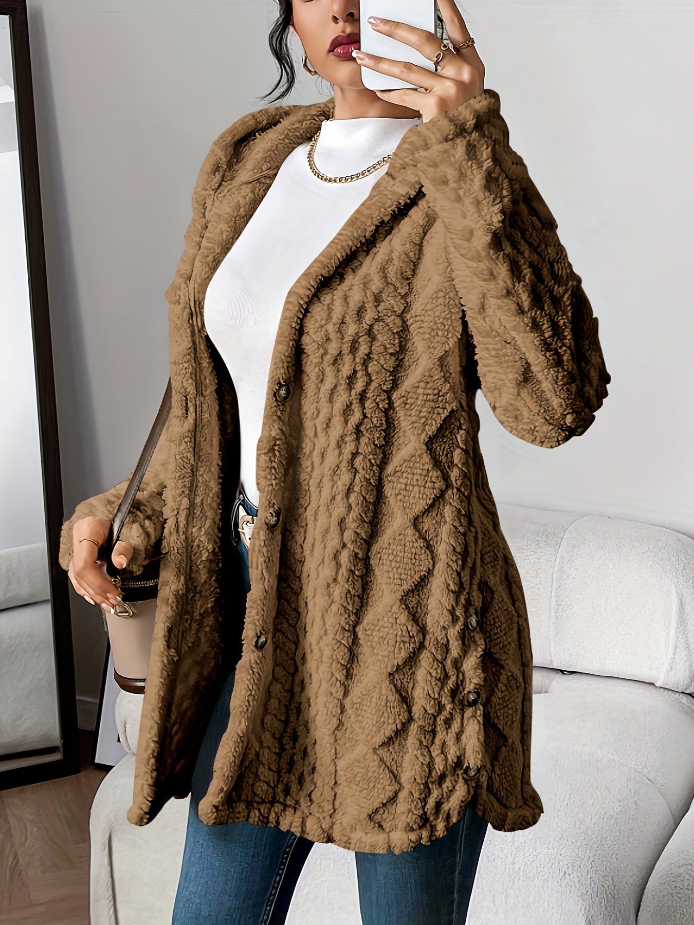 Sorella Cozy Fleece Cardigan