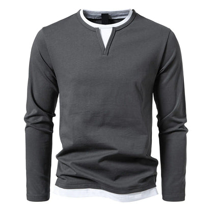 Elio Classic Long‑Sleeve Tee
