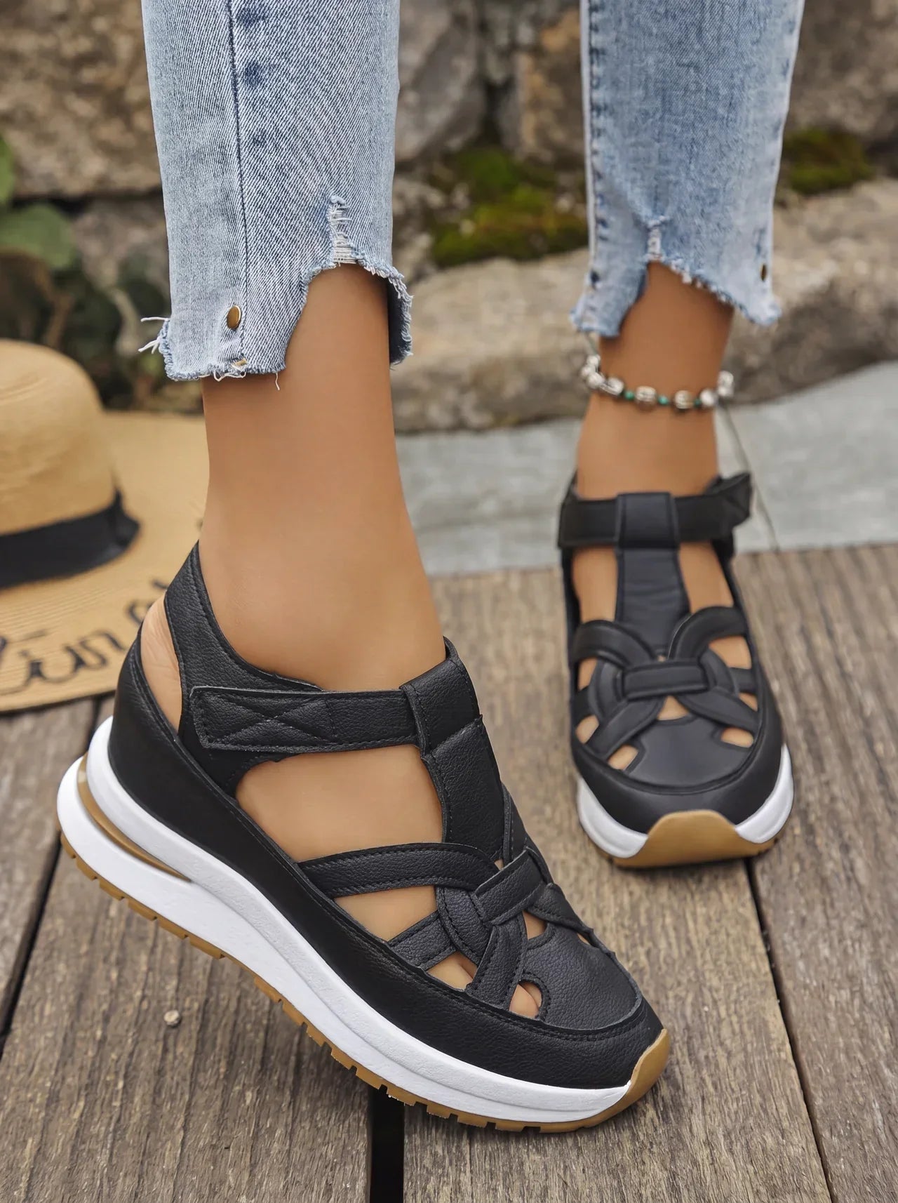 Women's Wedge Orthopaedic Sandals