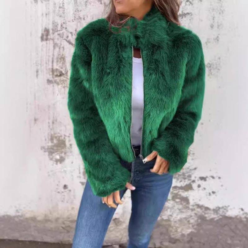 High-neck Casual Jacket