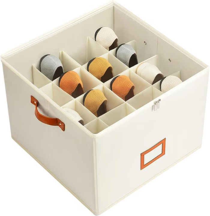 STORAVA FABRIC SHOE ORGANIZER BOX