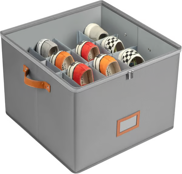 STORAVA FABRIC SHOE ORGANIZER BOX