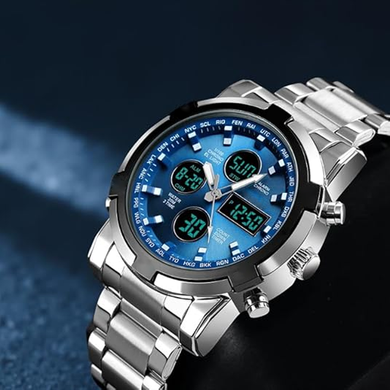 TACTIX MILITARY DUAL DISPLAY WATCH