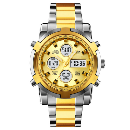 TACTIX MILITARY DUAL DISPLAY WATCH