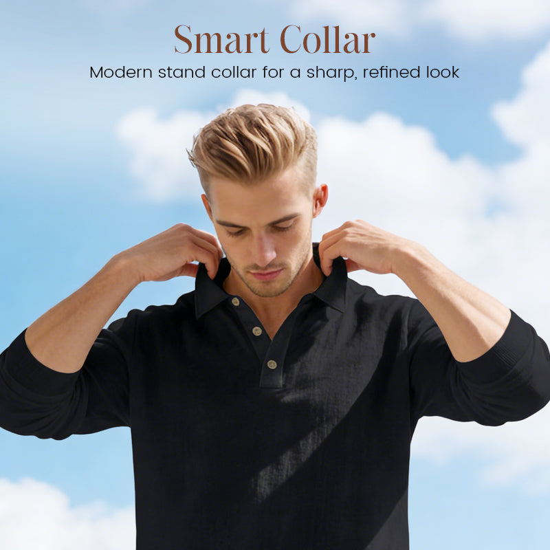 Men’s Casual Linen 2-Piece Set