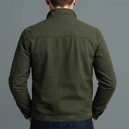 TORVANO VINTAGE COTTON ZIP JACKET
